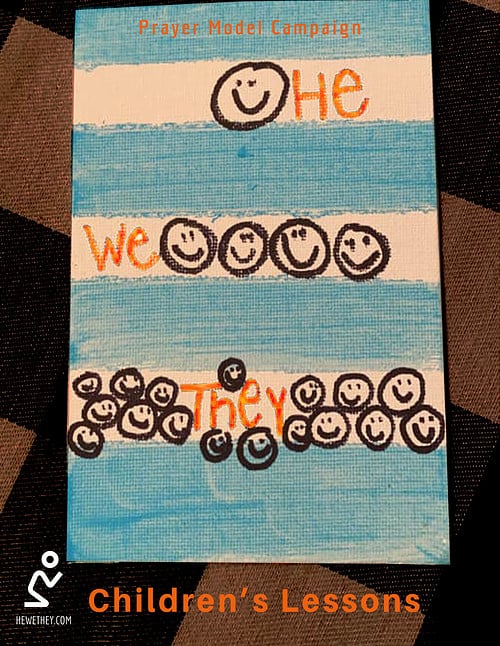 HE. WE. THEY. Prayer Campaign Kit - Image 2